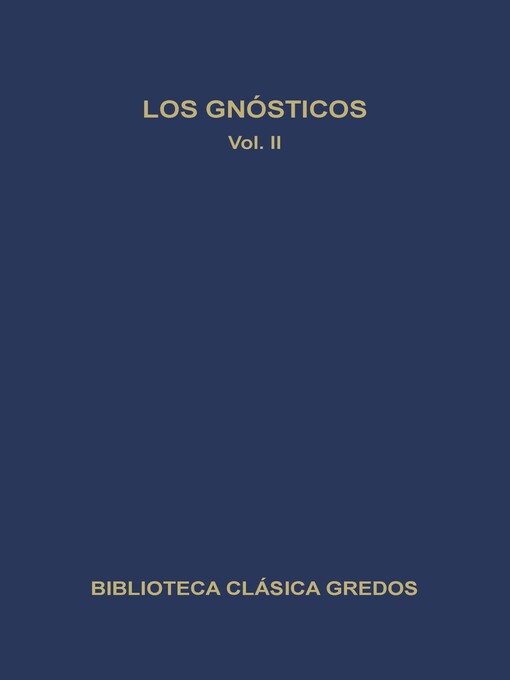 Title details for Los gnósticos II by Varios autores - Available